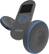 Front. Chirp - Halo Wireless Muscle Stimulator (Double) - Slate.