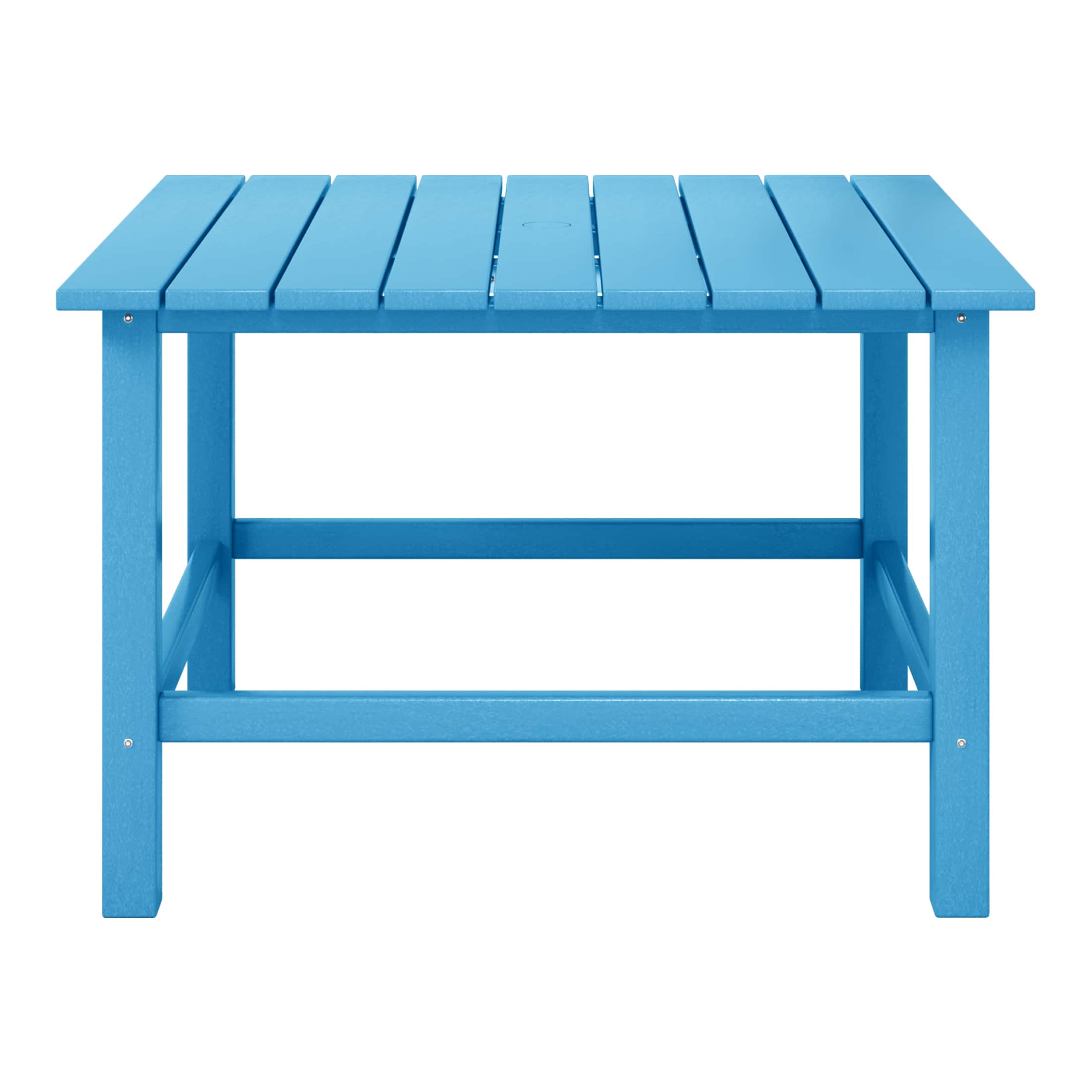 "WestinTrends - Malibu Kids Outdoor Patio Furniture HDPE 30"" Wide Square Dining Table - Pacific Blue" price history on PriceWatchPro