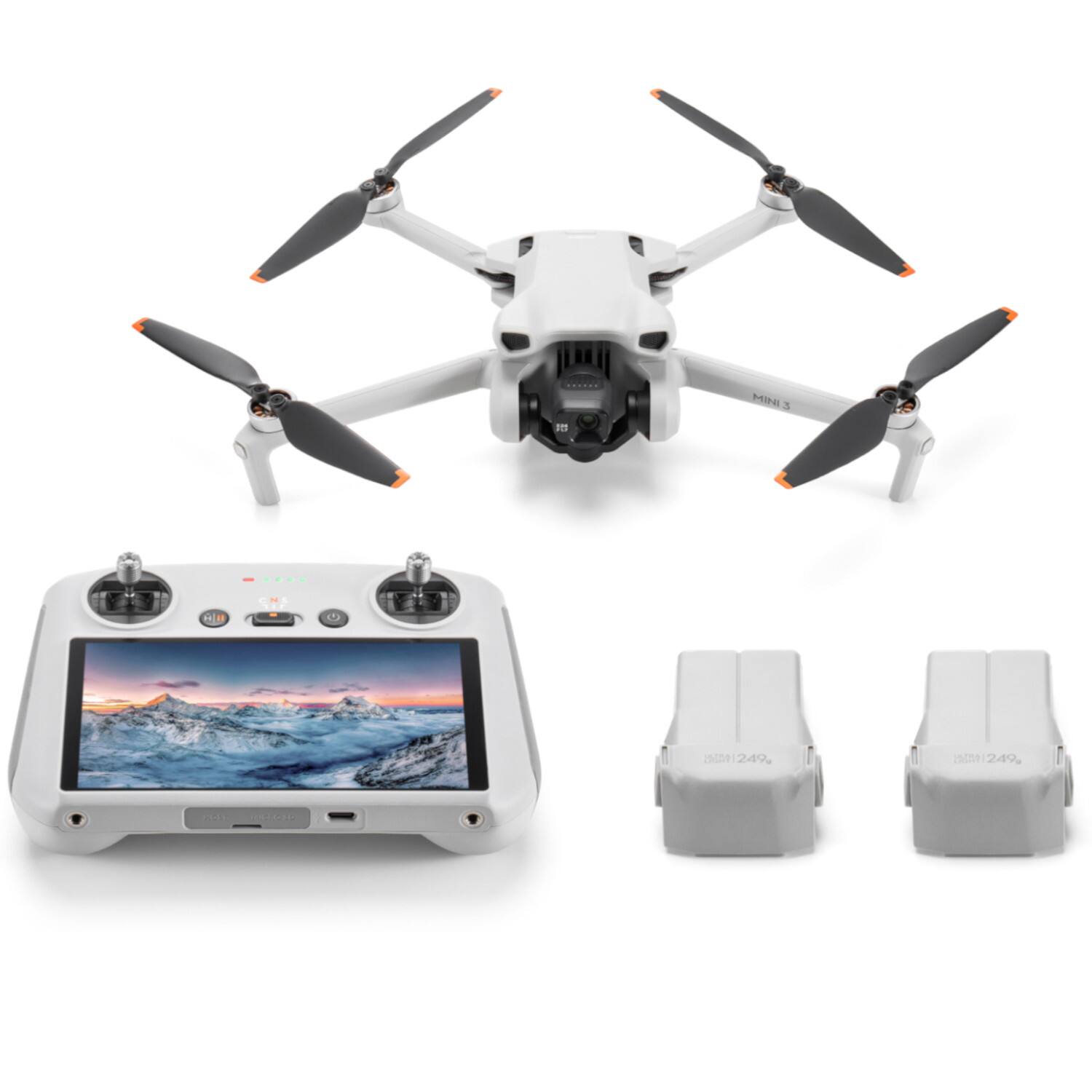 DJI Mini 3 Drone Quadcopter Fly More Combo Kit + RC Smart Remote +