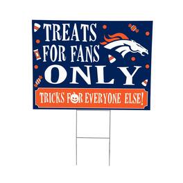 Evergreen Enterprises - 18" x 24" Halloween Treats Outdoor Yard Sign - Multicolor