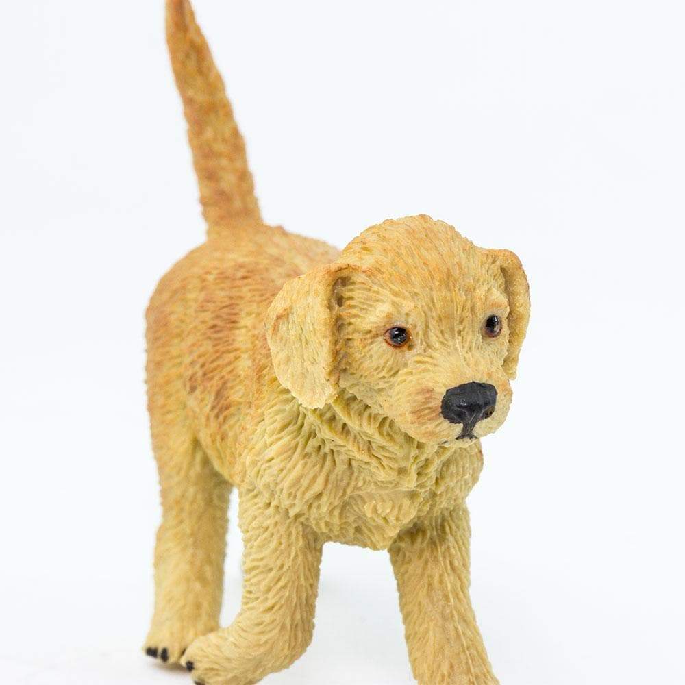 Back. Safari Ltd. - Golden Retriever Puppy Toy Figurine.