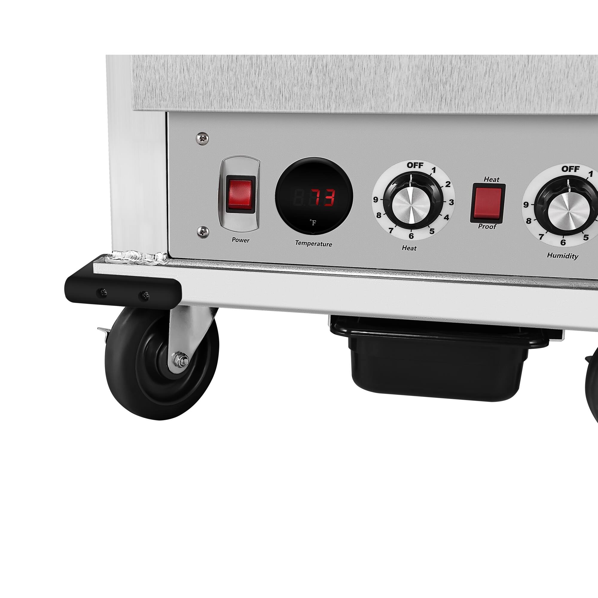 Power  
Temperature 73°F  
Heat  
Proof  
OFF  
Humidity  
OFF