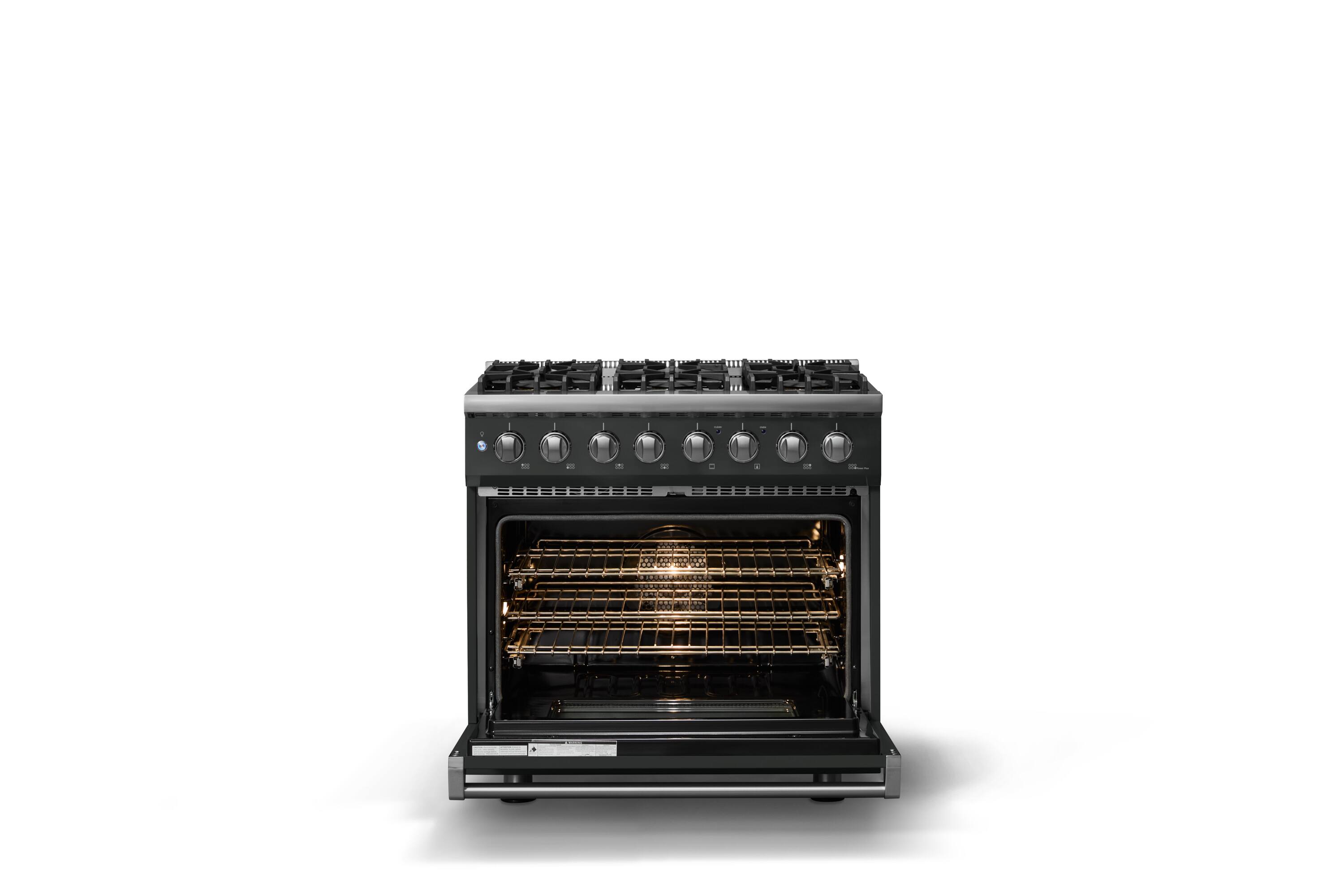 Alt View 2. Viking - 36 in. Wide 6 Burner Pro5S 5.6 Cu. Ft. Freestanding Sealed Dual Fuel Convection LP Range - Antique Bronze - Antique Bronze.