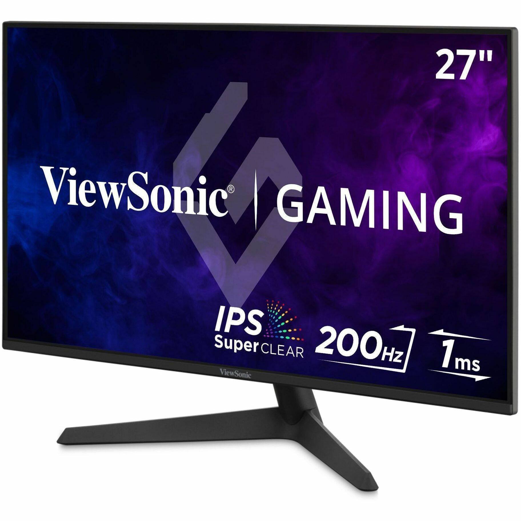 27" ViewSonic V Gaming IPS Super Clear 200Hz 1ms