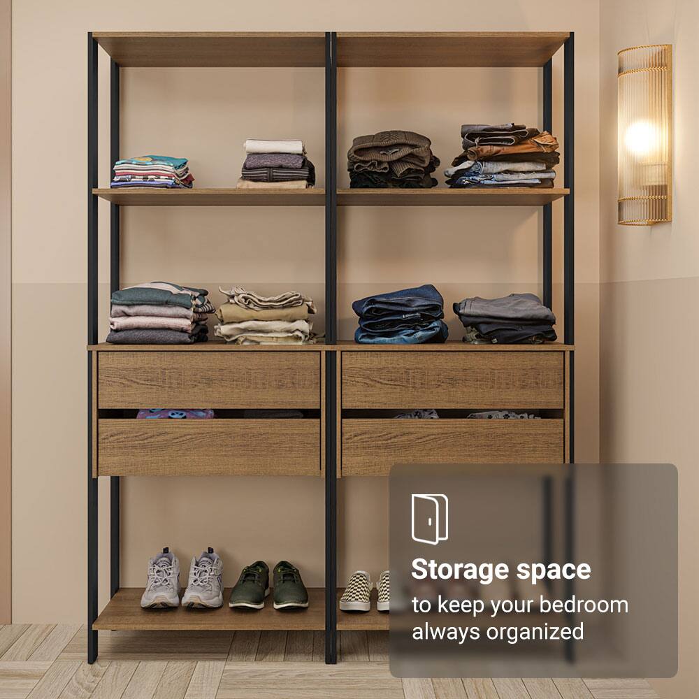 Storage space to keep your bedroom always organized