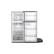 Back. Element - Element ENR18TFGCS 17.6 Cu. Ft. Stainless Top Freezer Refrigerator - Stainless.