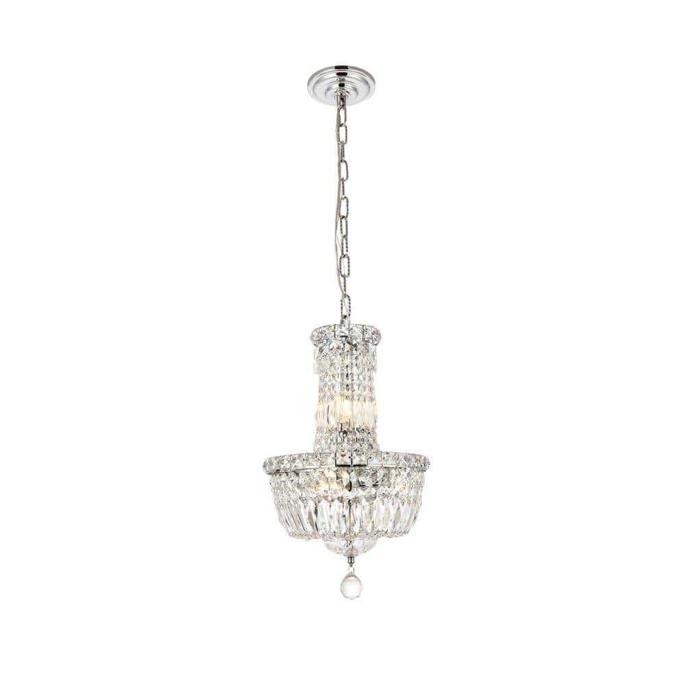 Elegant Lighting - Tranquil 6 light Pendant Clear Royal Cut Crystal - Chrome price history on PriceWatchPro