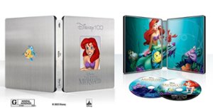 The Little Mermaid [SteelBook] [Includes Digital Copy] [4K Ultra HD Blu-ray/Blu-ray] [Only @ Best Buy] [1989] - Front_Zoom