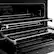 Alt View 11. ZLINE - 36 in. Wide 6 Burner Designer 5.2 cu. ft. Freestanding DuoPro Dual Fuel Range with with Black and Bronze Accents+M9 - Black Satin Stainless Steel.