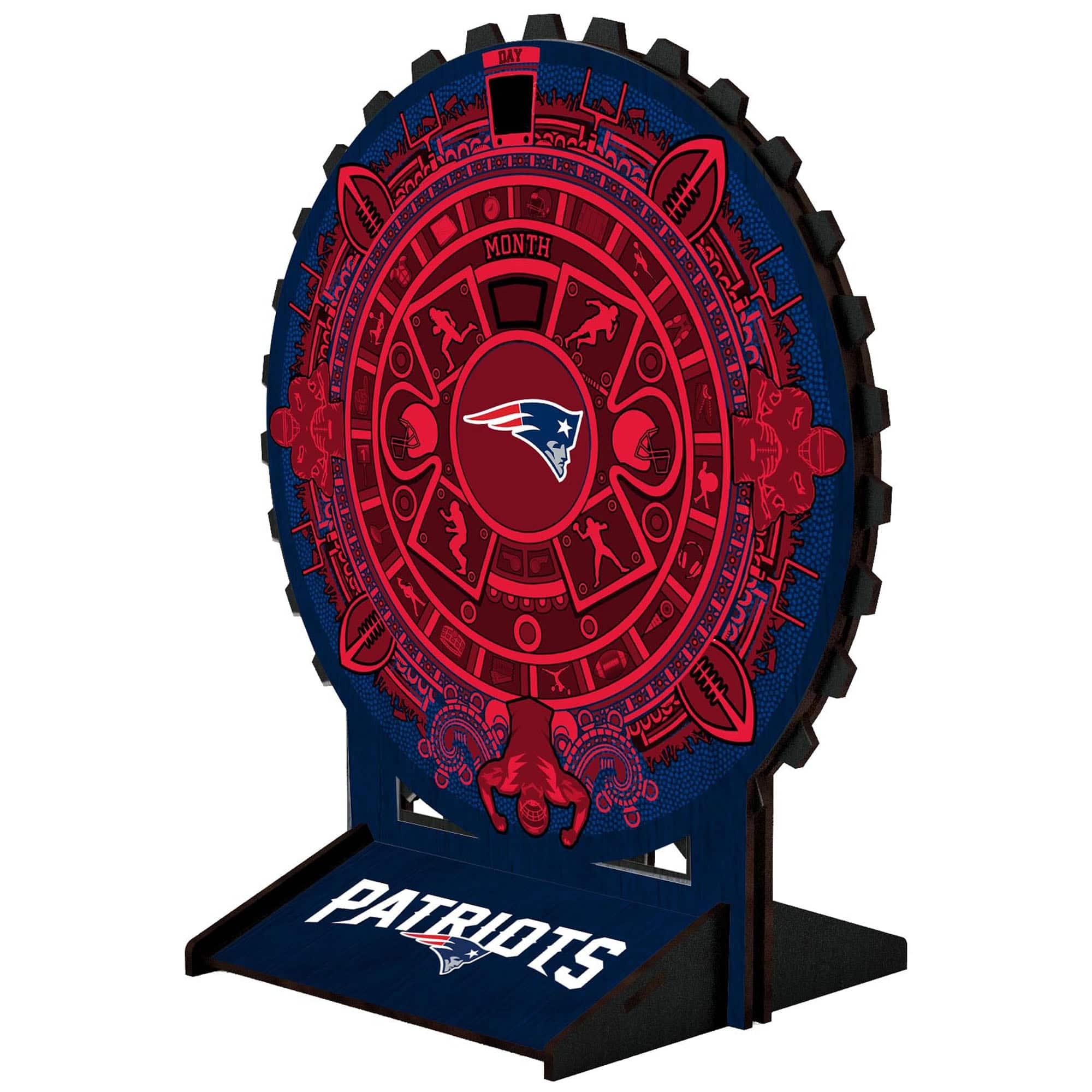 Fan Creations - Aztec Circle Desk Calendar - Multicolor