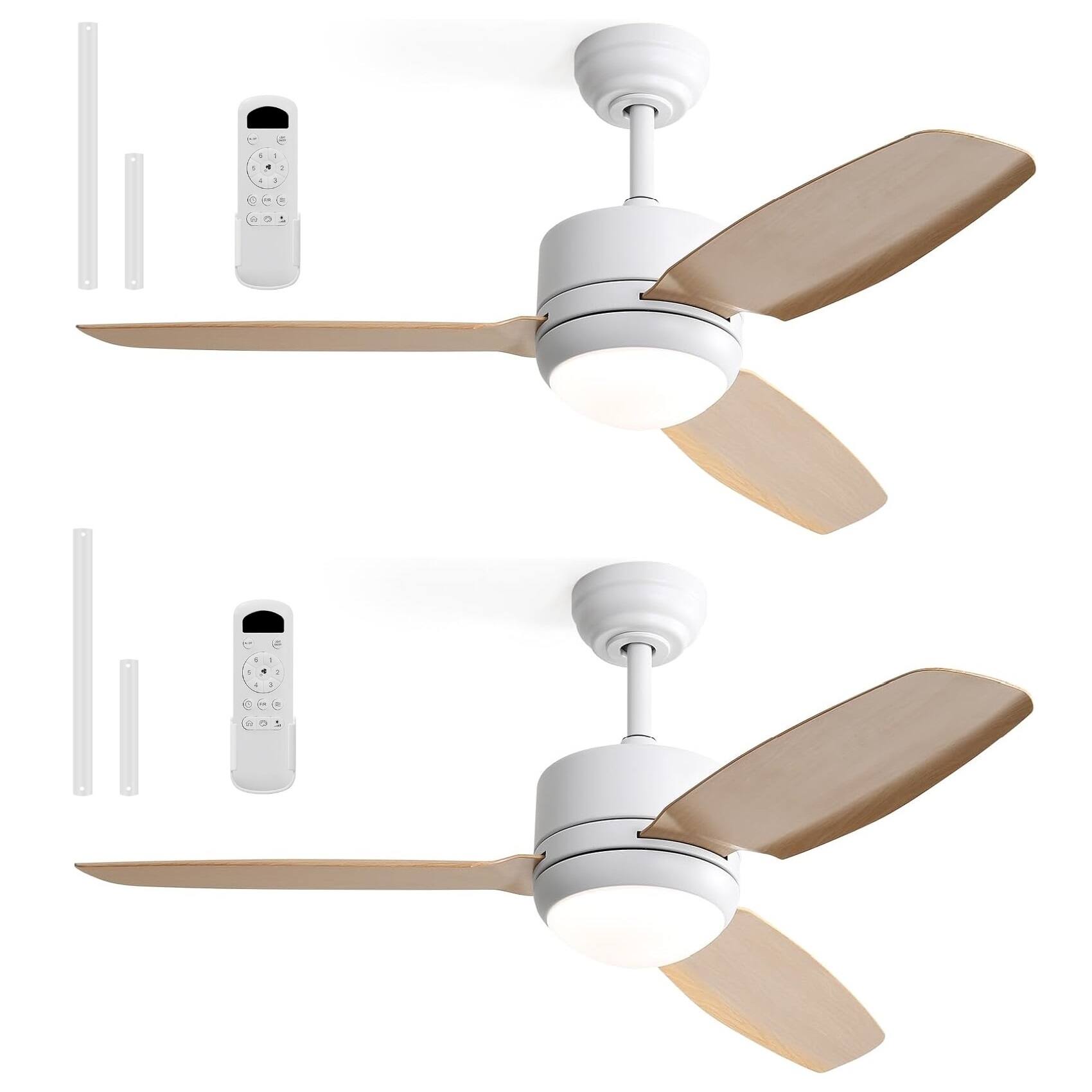 White Natural - 2 Pack