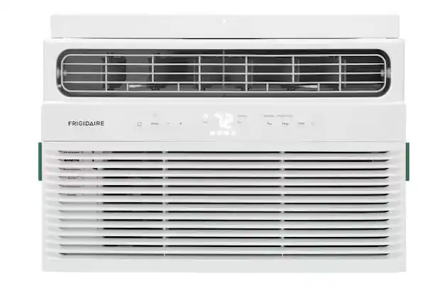 Front. Frigidaire - Frigidaire FHWC064TE1 Window Air Conditioner, 6000 BTU - WHITE.