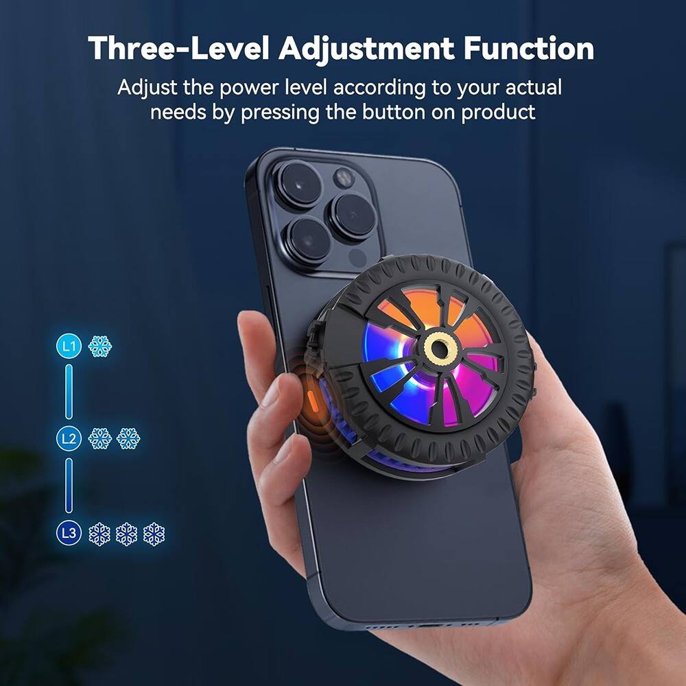 Three-Level Adjustment Function  
Adjust the power level according to your actual needs by pressing the button on product  

L1  
L2  
L3