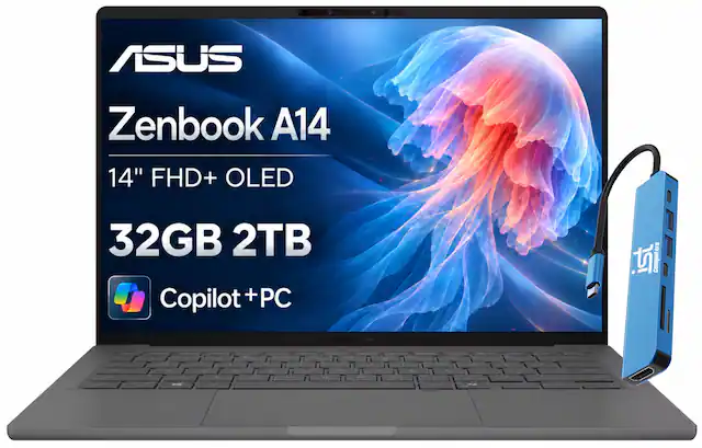 ASUS
Zenbook A14 14" FHD+ OLED
32GB 2TB Copilot + PC
ist Computers
ASUS Zenbook
-
-
2019
-
-
-
-
-
-
-
-
-
-
-
-
-
-
-
-
-
-
-
-
-
-
-
-
-
-
-
-
-
-
-
-
-
-
-
-
-
-
-
-
-
-
-
-
-
-
-
-
-
-
-
-
-
-
-
-
-
-
-
-
-
-
-
-
-
-
-
-
-
-
-
-
-
-
-
-
-
-
-
-
-
-
-
-
-
-
-
-
-
-
-
-
-
-
-
-
-
-
-
-
-
-
-
-
-
-