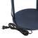 Alt View 21. Simple Designs - Round Etagere Storage Floor Lamp with 2 USB, 1 Outlet - Navy.