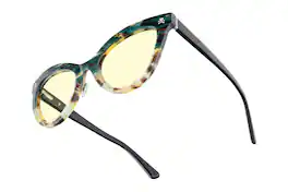 GUNNAR - Computer Glasses - tokidoki SANDy, Amber Lens - Blue Light Blocking, Relieve Dry Eye, Anti Glare - Green Cactus