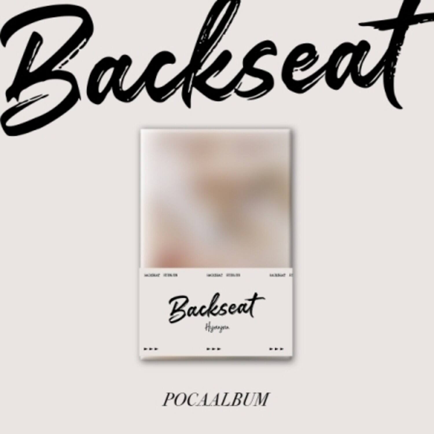 Backseat  
Hymrynn  
POCAALBUM
