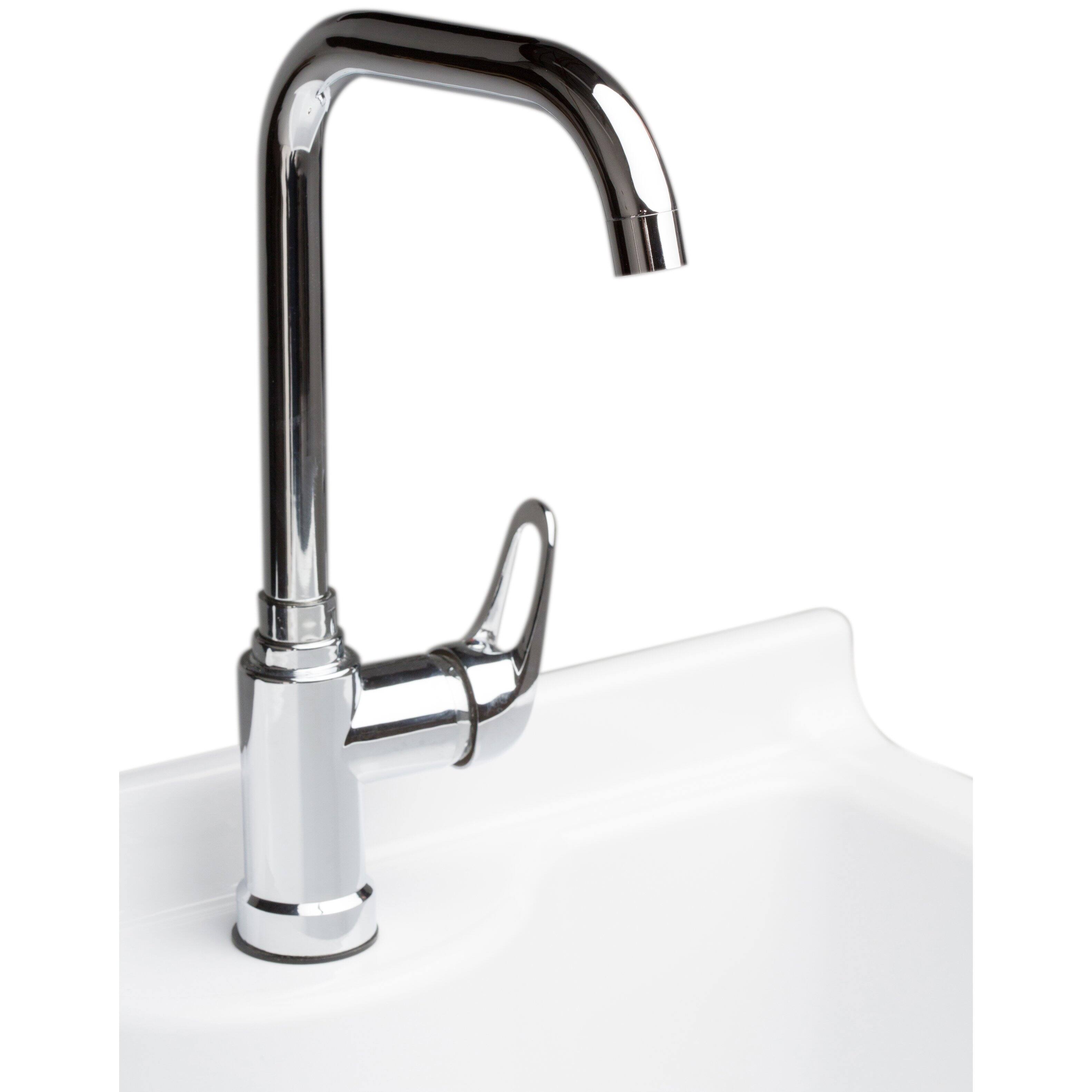 Alt View 1. Simpli Home - Murphy  All-in-One 24-inch ABS Utility Sink & Cabinet - Pure White.