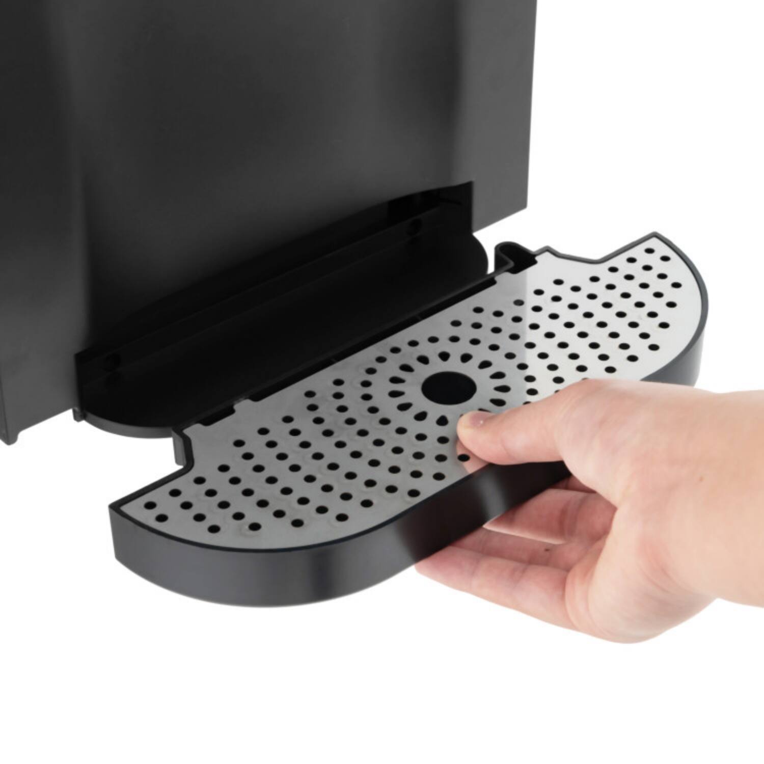 Alt View 7. LUCKY ONE - Self-Dispensing Nugget Ice Maker 56 lbs/24h with Soft Chewable Ice - Silver.