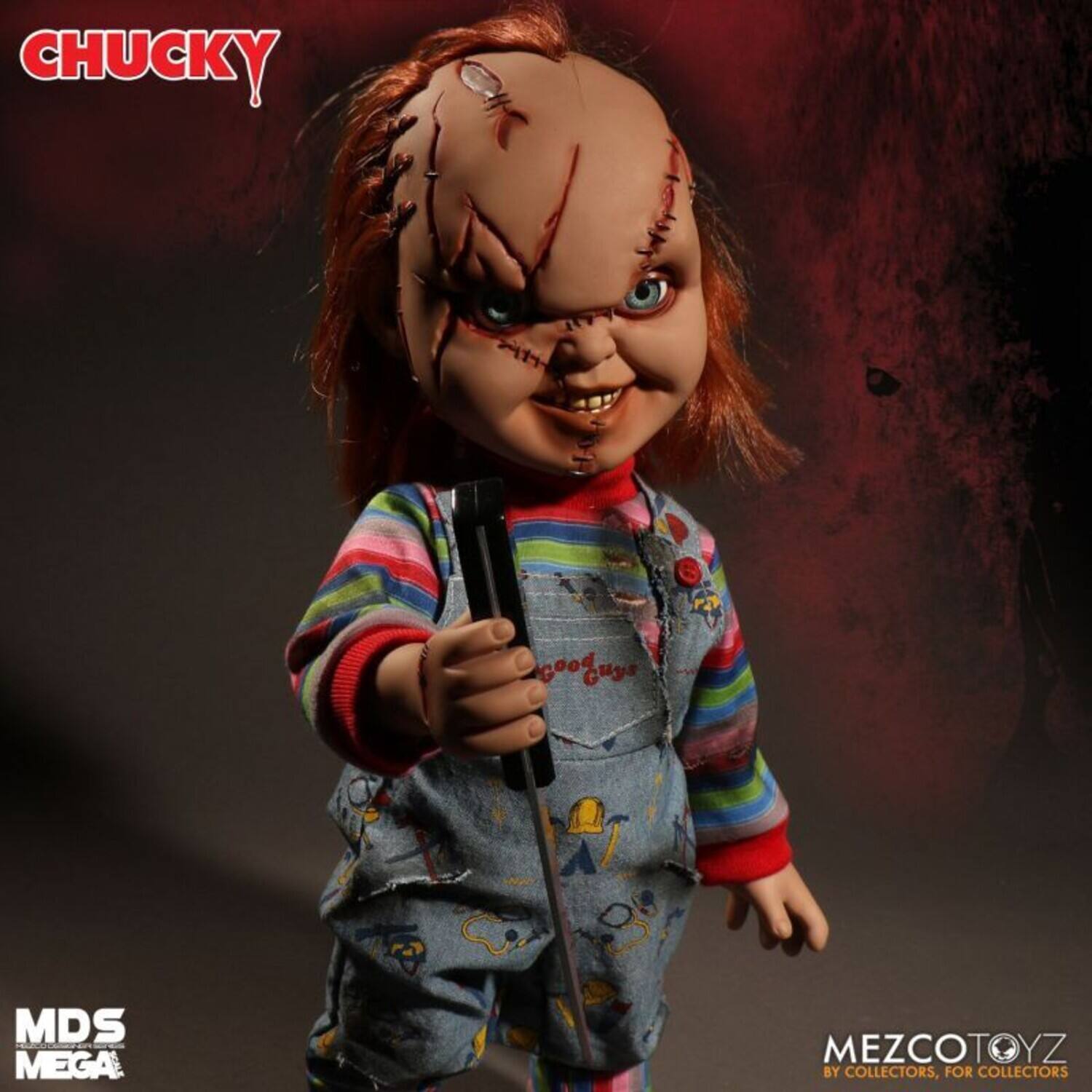 CHUCKY  
Good Guys  

MDS MEGA  

MEZCOTOYZ  
BY COLLECTORS, FOR COLLECTORS