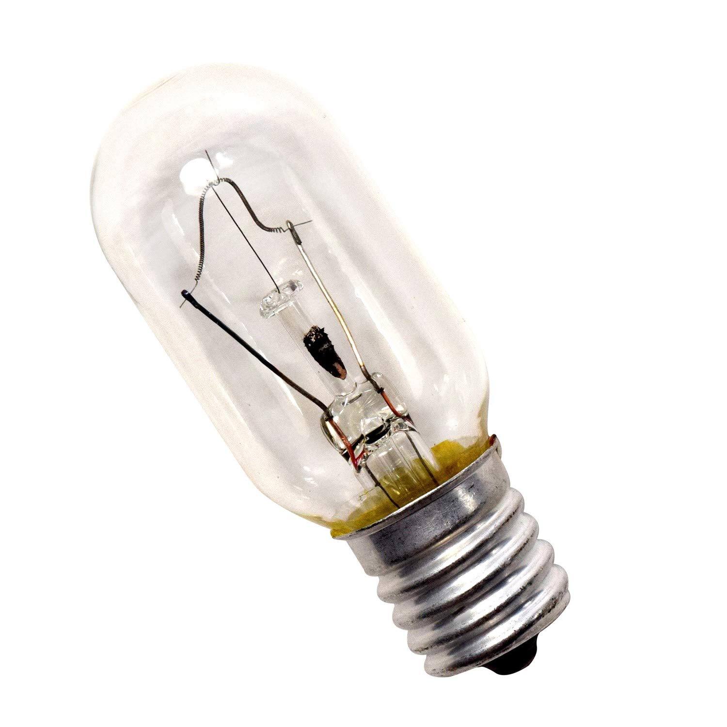 Alt View 5. HQRP - 2-Pack T8 Microwave Appliance Light Bulb 40 W 130 V E17 Intermediate Base Incandescent.