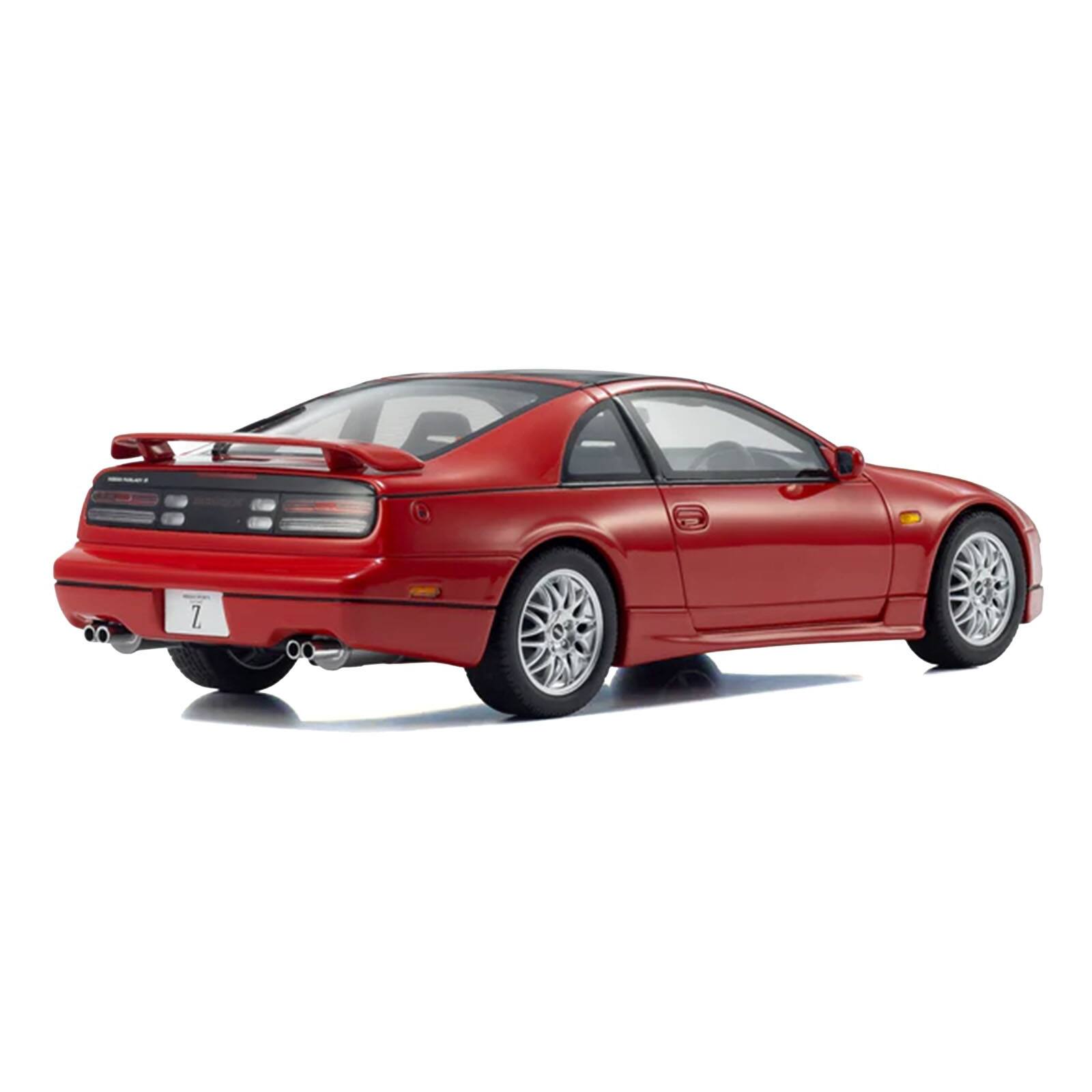 Alt View 3. Kyosho - Nissan Fairlady Z (Z32) Version R 2by2 RHD (Right Hand Drive) Red 1/18 Model Car by Kyosho.