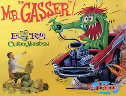 Ed Roth - Ed "Big Daddy" Roth - 1:32 Scale Model Kit - Mr.Gasser '57 Chevy Caricature - COLLECTIBLES