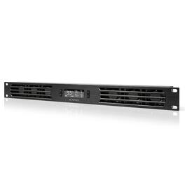AC Infinity - Smart Cooling Fan with Temperature Sensor for 1U Server Rack Mount , Air Intake - Black