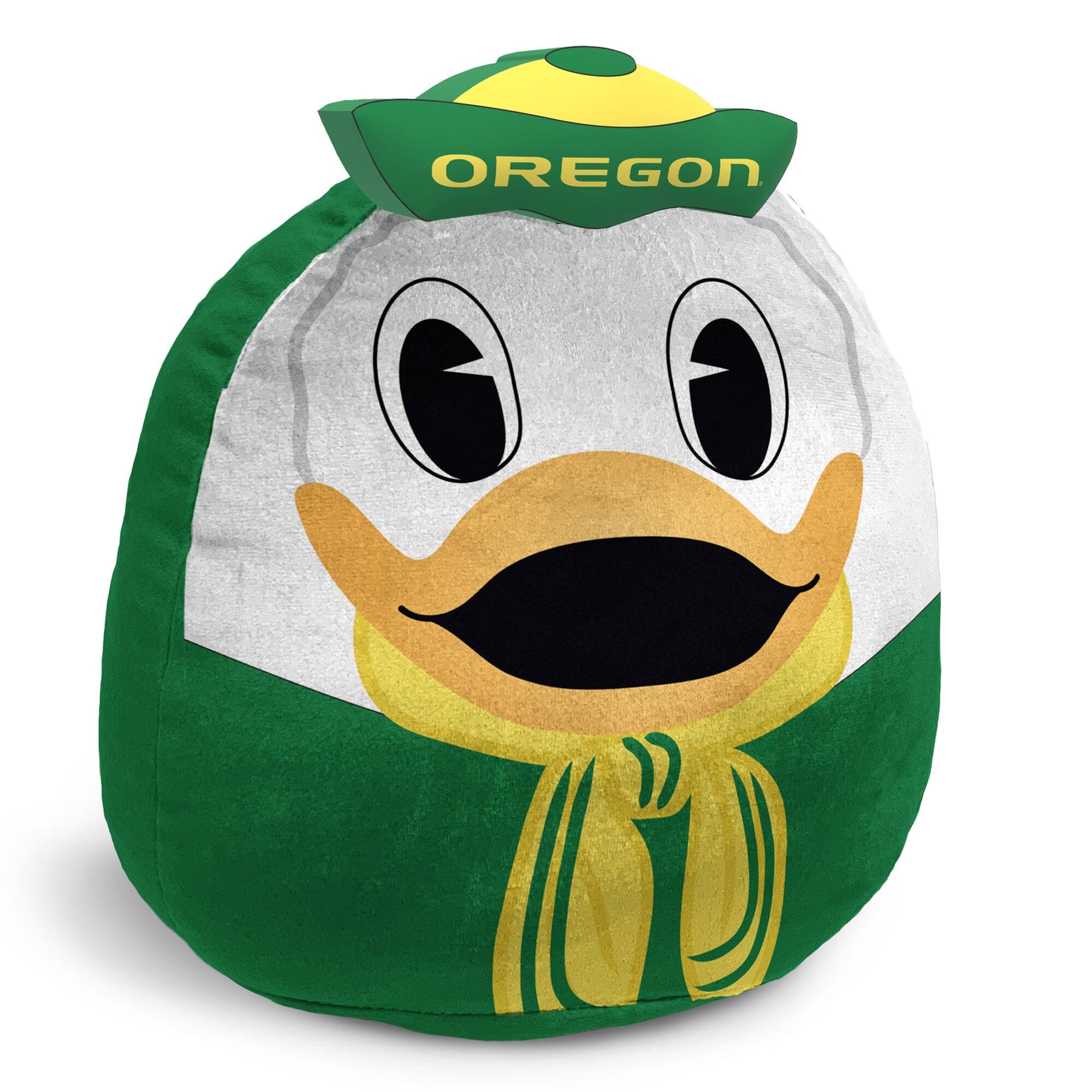 Front. Pegasus - Oregon Ducks Plushie Mascot Pillow with Features - Multicolor.