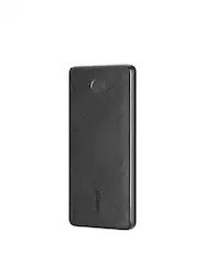 Front. Anker - Power Bank, Compact Travel-Ready 10,000mAh Battery Pack with PowerIQ Charging Technology (USB-C Input and Output) - Black.