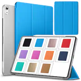 DuraSafe - iPad Mini 6th Gen 8.3" 2021 Case A2567 A2568 A2569 MK7M3LL/A MLWL3LL/A MK7R3LL/A MK7P3LL/A TriFold Smart Auto Sleep/Wake - Blue