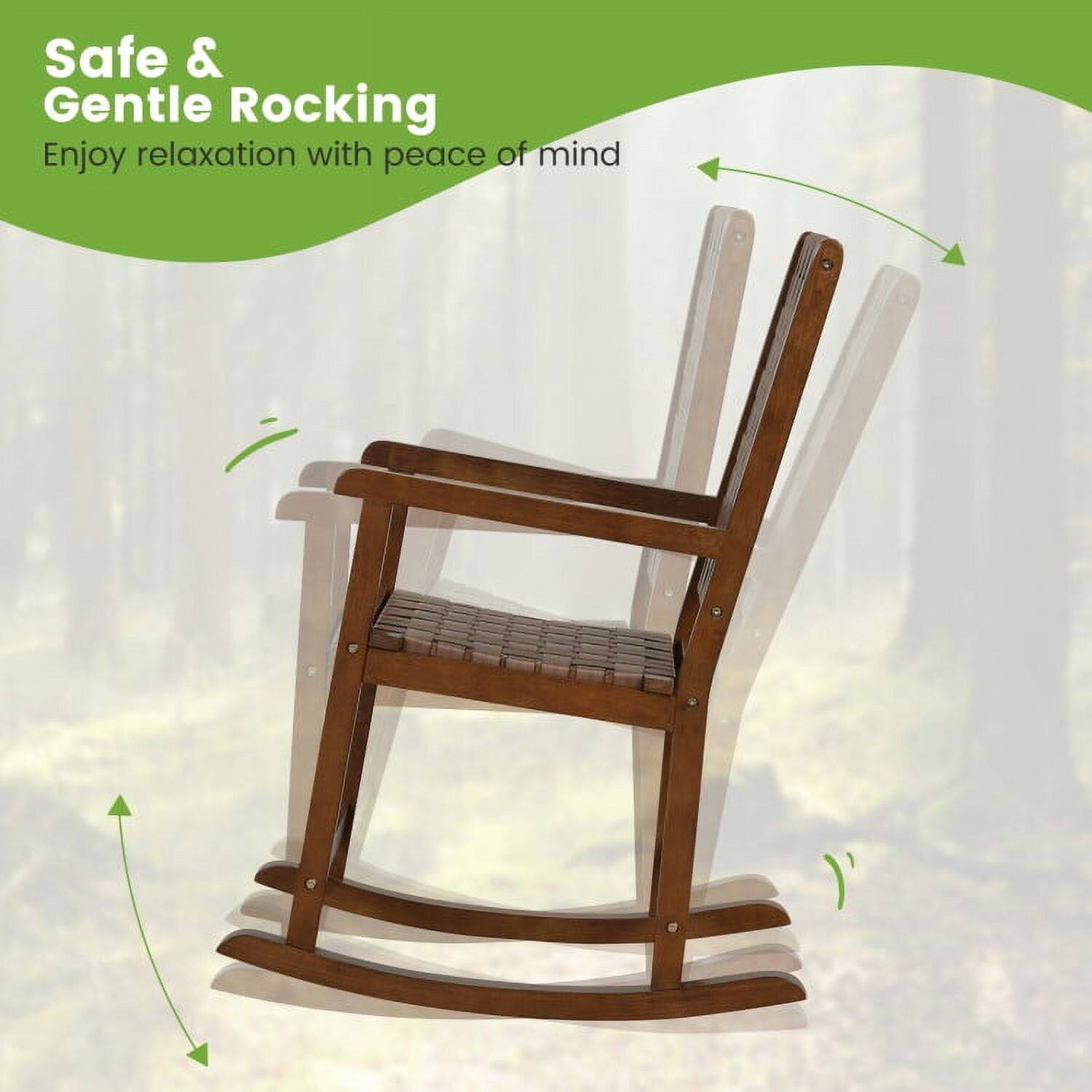 Safe & Gentle Rocking  
Enjoy relaxation with peace of mind