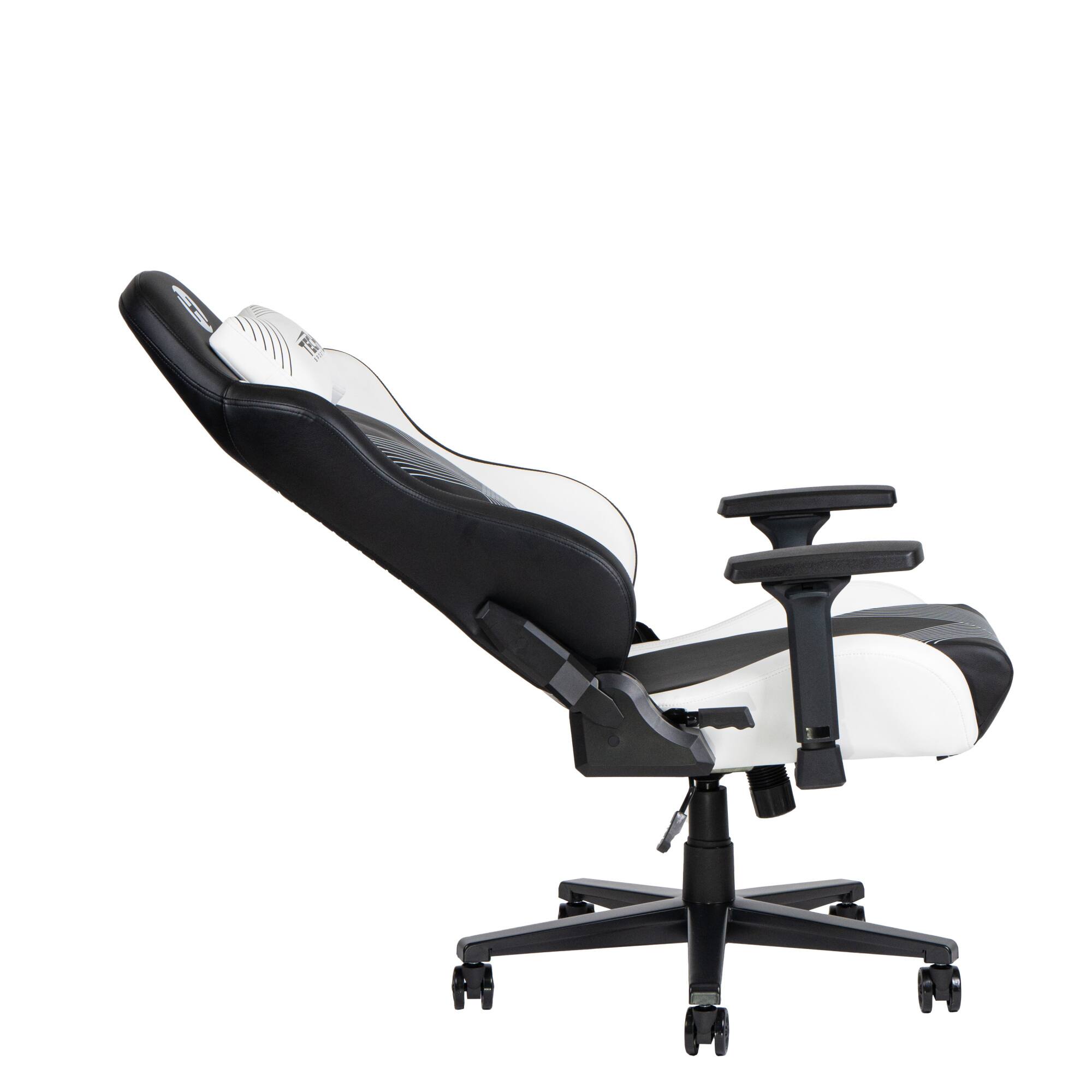 Alt View 5. GOODSILO - Premium Gaming Chair with Memory Foam Seat and Adjustable Armrests for Ultimate Comfort - Black.