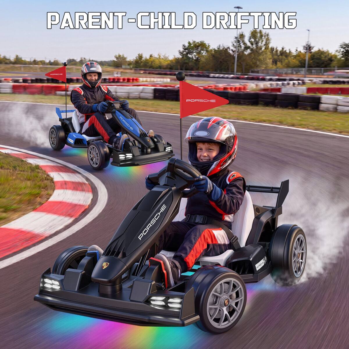 PARENT-CHILD DRIFTING  
PORSCHE  
PORSCHE  
PORSCHE