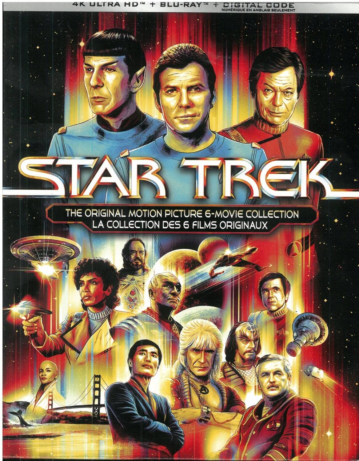 Alt View 1. Star Trek: Original Motion Picture Collection   - 4K Blu-Ray.