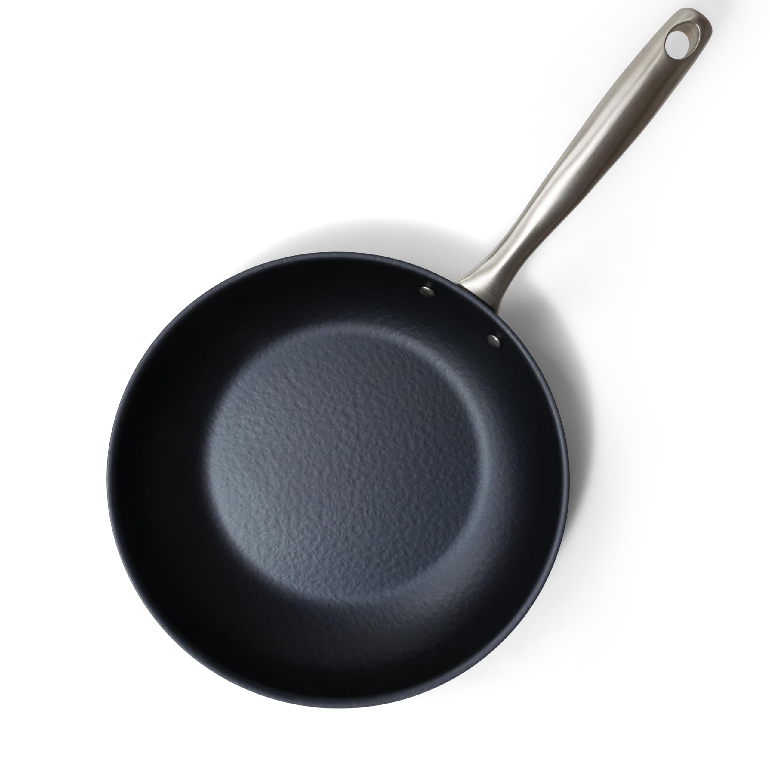 Alt View 5. Alva - Alva Black Angus Carbon Steel Frying Pan 11" - Pre-Seasoned, Oven Safe and Toxin-Free Cookware - Blue.