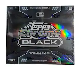 2026 Topps Chrome Black Baseball Hobby Box