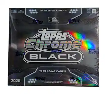 2026 Topps Chrome Black Baseball Hobby Box - Best Buy 2026 Topps Chrome Black Baseball Hobby Box - Best Buy