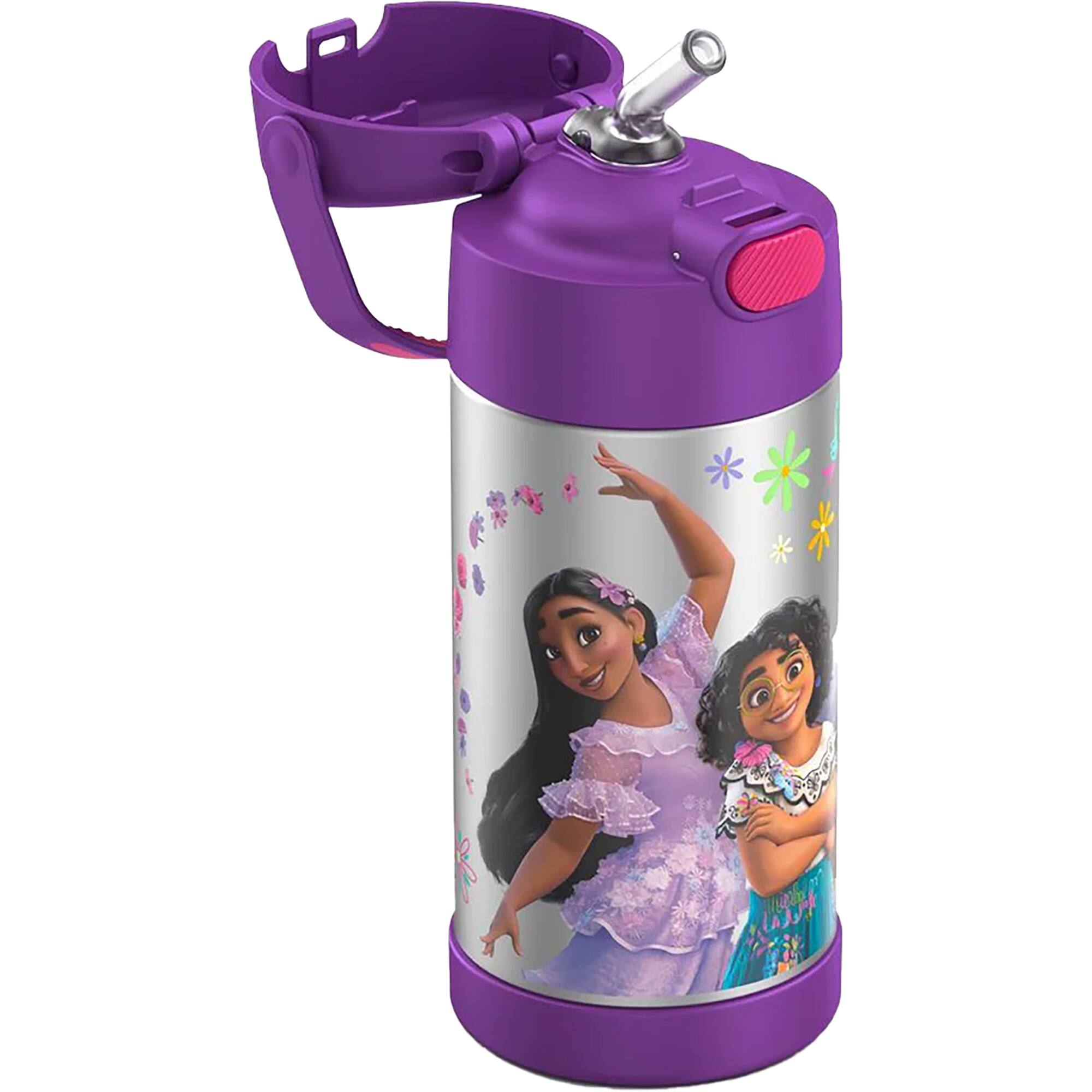 Alt View 1. Thermos - Thermos 12 oz. Kid's Funtainer Insulated Water Bottle - Encanto - Encanto.
