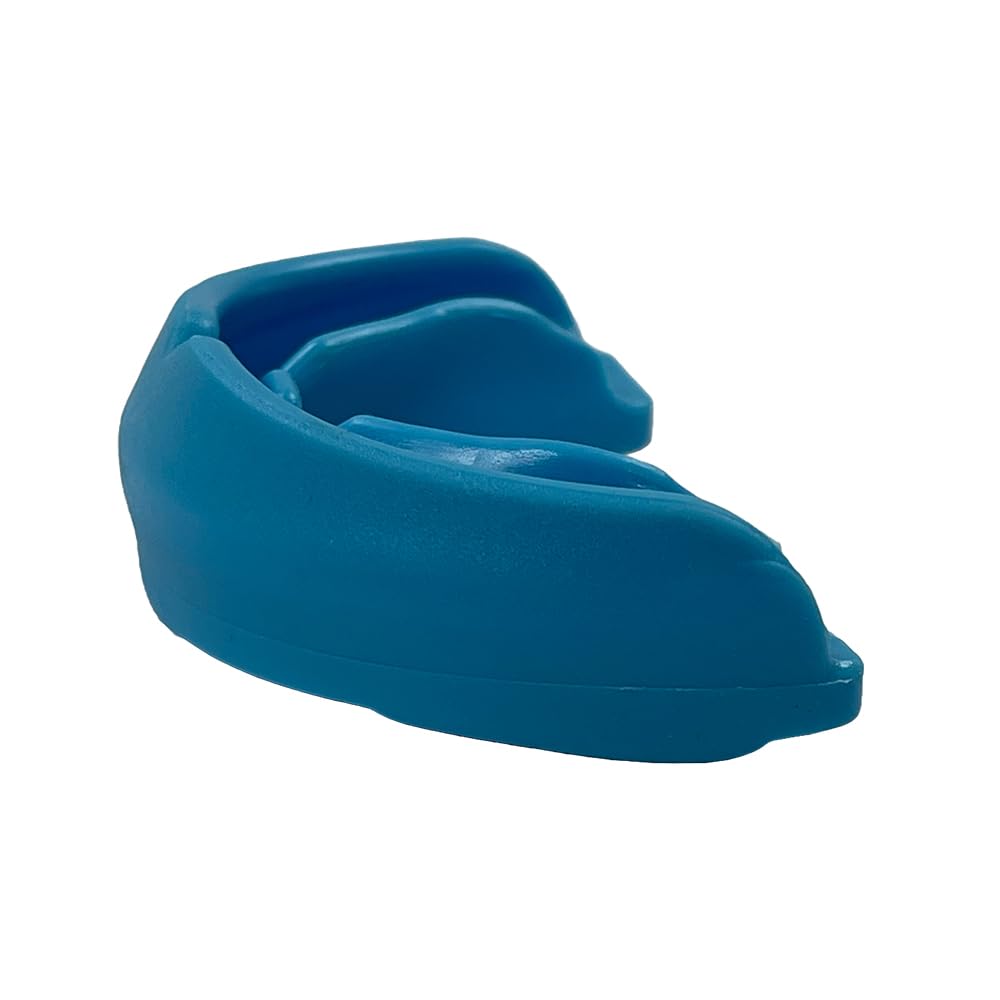 Alt View 1. Amber Sporting Goods - Amber Fight Gear Power Mouthpiece with Case, Adult, Blue - Blue.