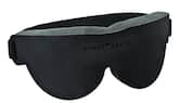 Sound Oasis - Light Blocking Sleep Eye Mask with Relaxation Glow Technology for Home, Travel and Daytime Sleep - Black