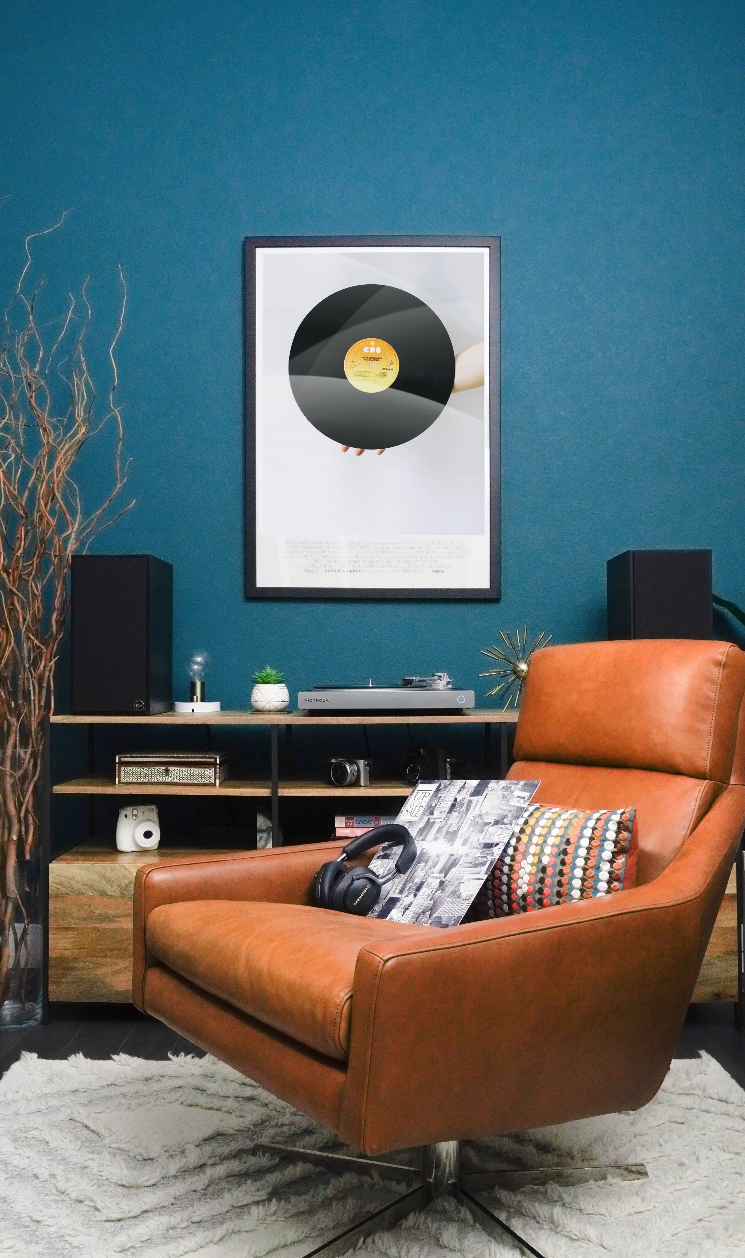 Alt View 24. Victrola - Carbon Hi-Res Turntable - Black/Silver.