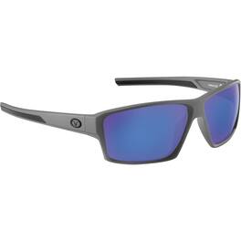 Flying Fisherman - Windley Polarized Sunglasses - Matte Gray/Smoke Blue Mirror - Matte Gray/Smoke-Blue Mirror
