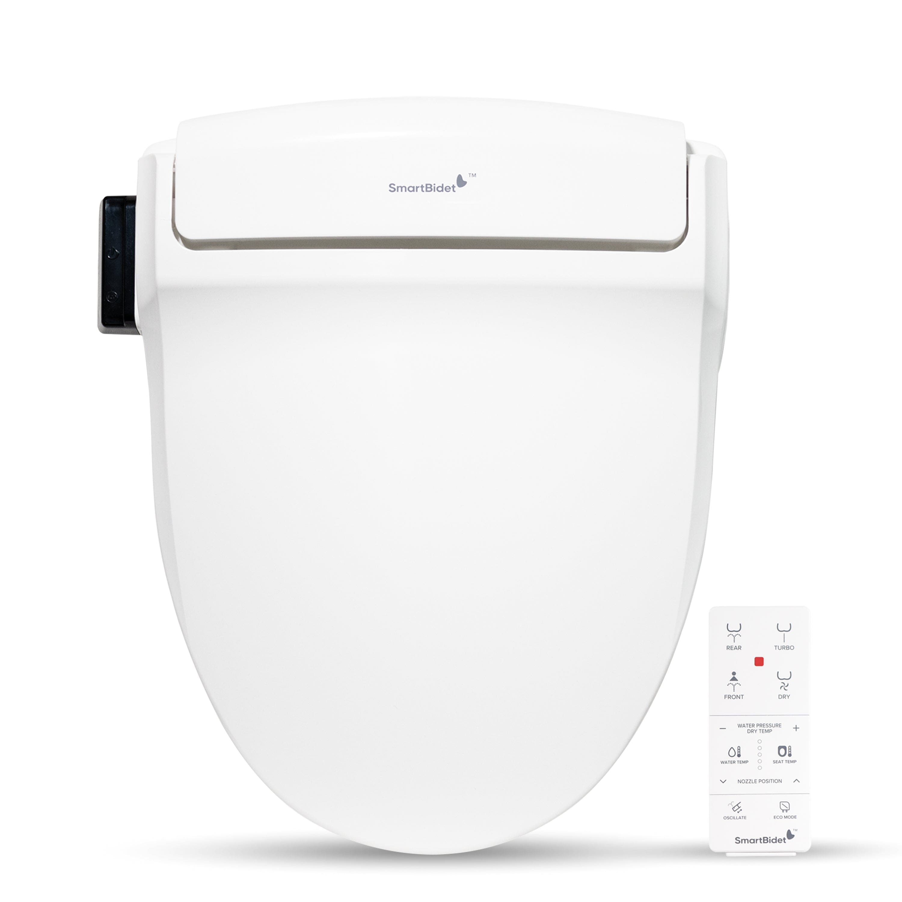 SmartBidet H08 TU FRONT C

- SmartBidet

- REAM
- TURBO
- FRONT
- DRY

- WATER PRESSURE
- WATER TEMP
- NOZZLE POSITION

- ONLINE
- SmartBidet