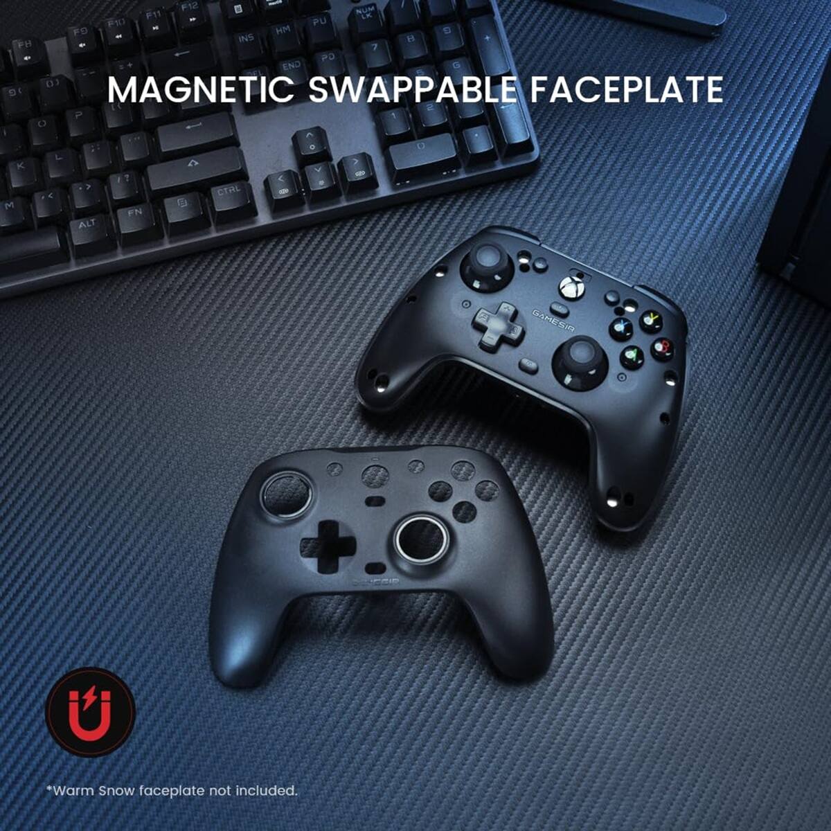 MAGNETIC SWAPPABLE FACEPLATE

*Warm Snow faceplate not included.