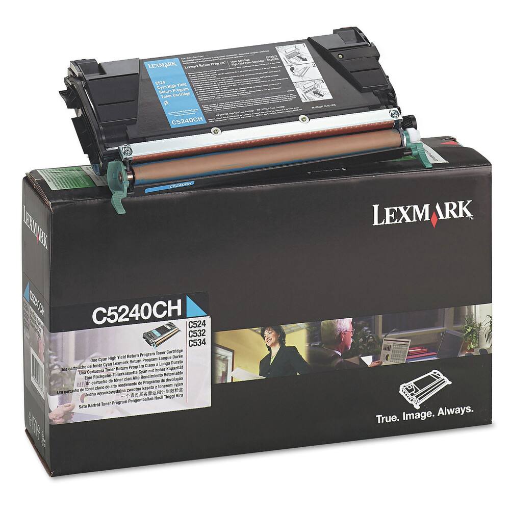 LEXMARK C524 High Yield Return Program Cartridge C5240CH  
C524 C532 C534  
True. Image. Always.