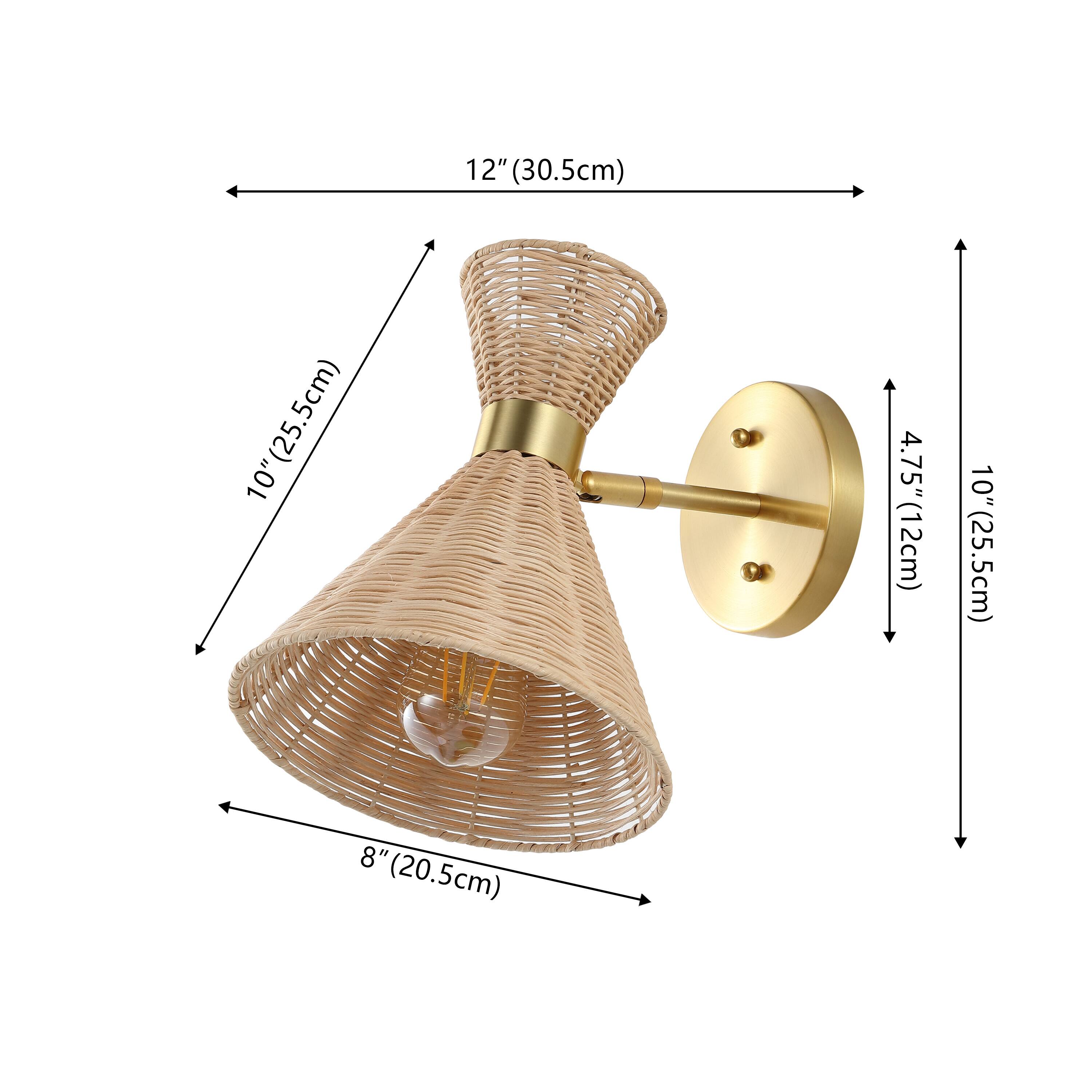 12" (30.5cm)  
10" (25.5cm)  
4.75" (12cm)  
10" (25.5cm)  
8" (20.5cm)