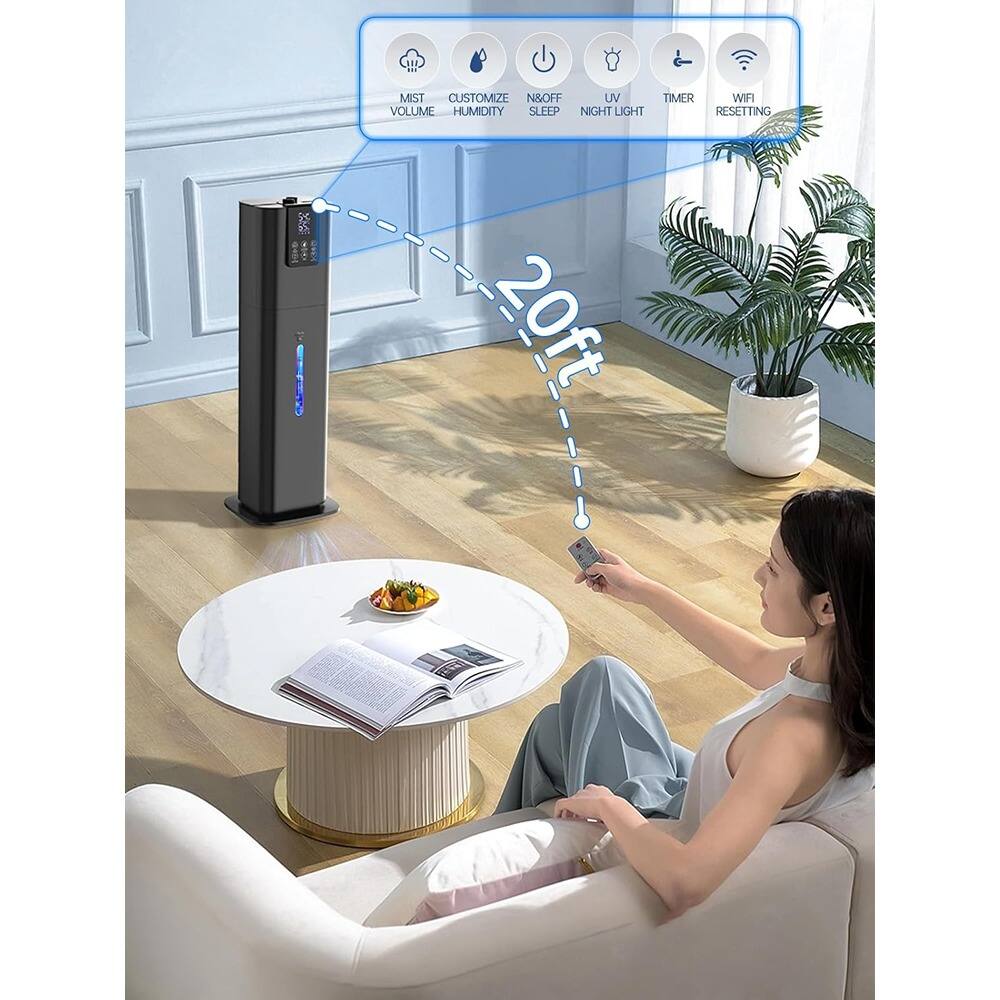 MIST CUSTOMIZE VOLUME HUMIDITY SLEEP NIGHT LIGHT TIMER WIFI RESETTING 20ft