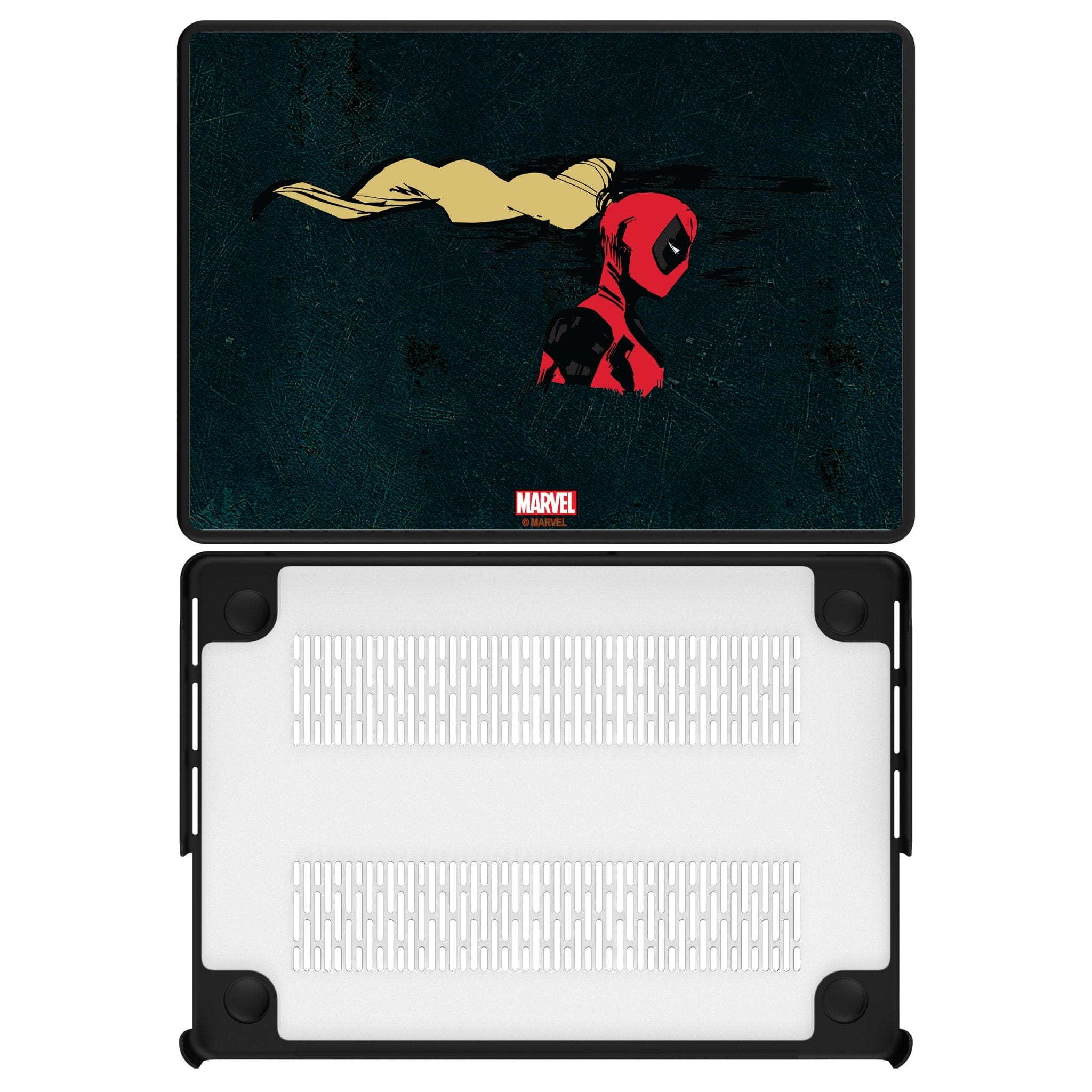 Keyscaper - Marvel Badge Laptop Case - Apple MacBook Pro 16-inch (2021)/(2023) - Ladypool 1