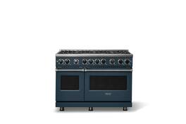 Viking - 48"W. 7.3 Cu. Ft. Freestanding Sealed 8 Burner Gas Range - Squall - Squall